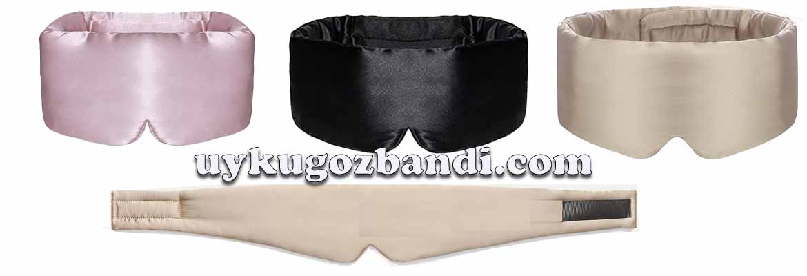 Toptan Renkli Saten Göz bandı imalatı